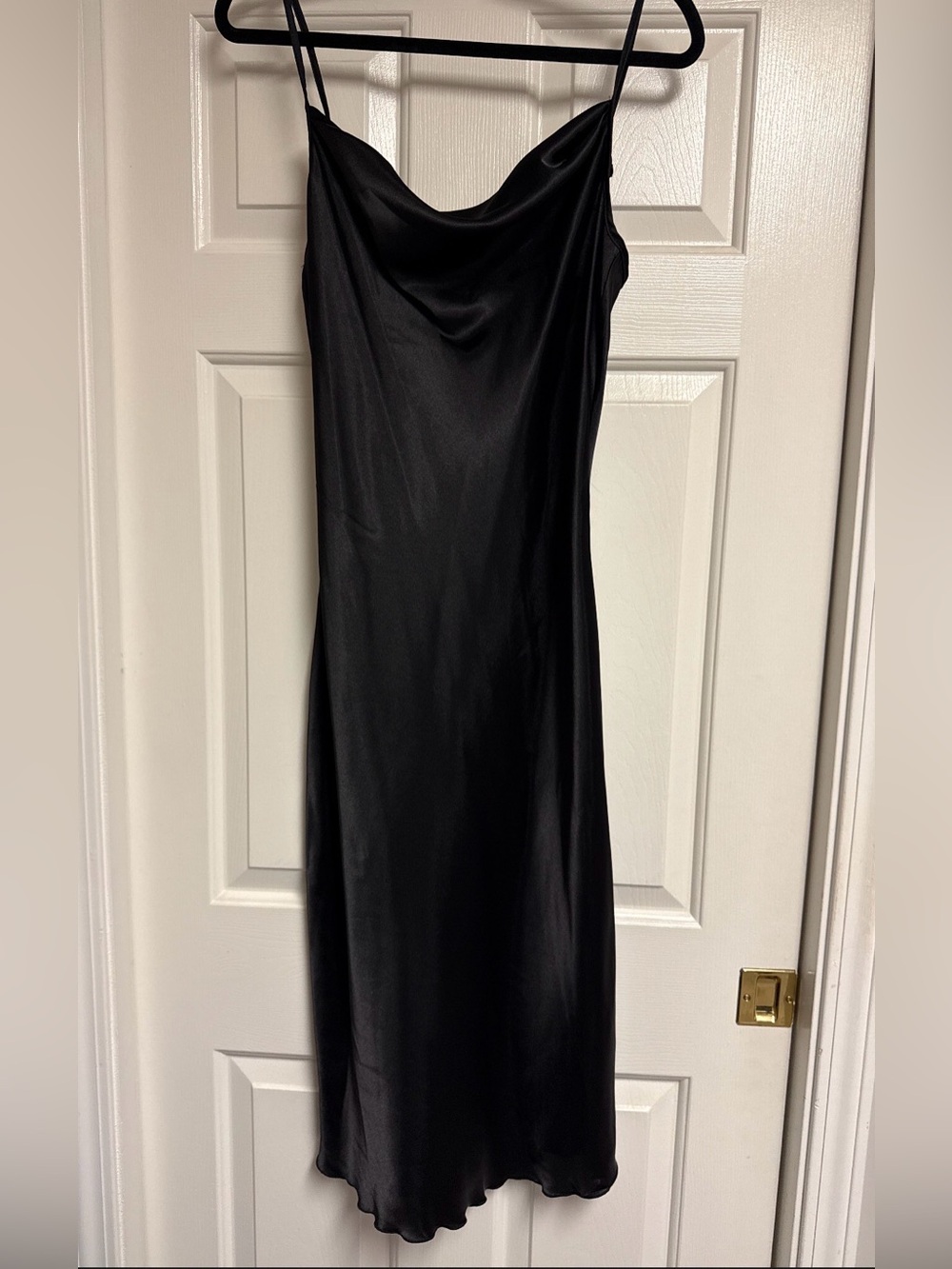 NWOT Women’s Bebe Midi Dress, Black, Size S